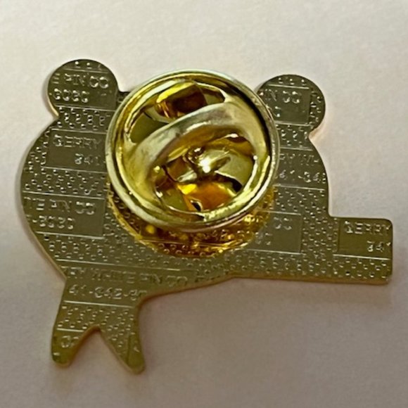 Rotary International "Rotary Shares” Lapel Hat Pin Gold Tone 1" - Picture 4 of 6